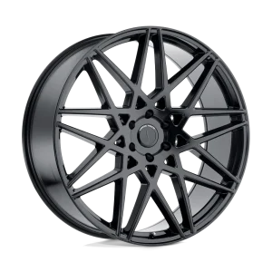 Status Wheels – GRIFFIN – Black – 22″x9.5″ 15mm – All weather Wheels – 2295GFN155115B76